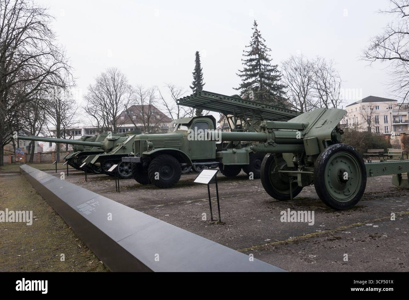 Museo Karlshorst - sito della capitolazione maggio 1945, mostra sulla guerra tedesco-sovietica Germania, Berlino Foto Stock