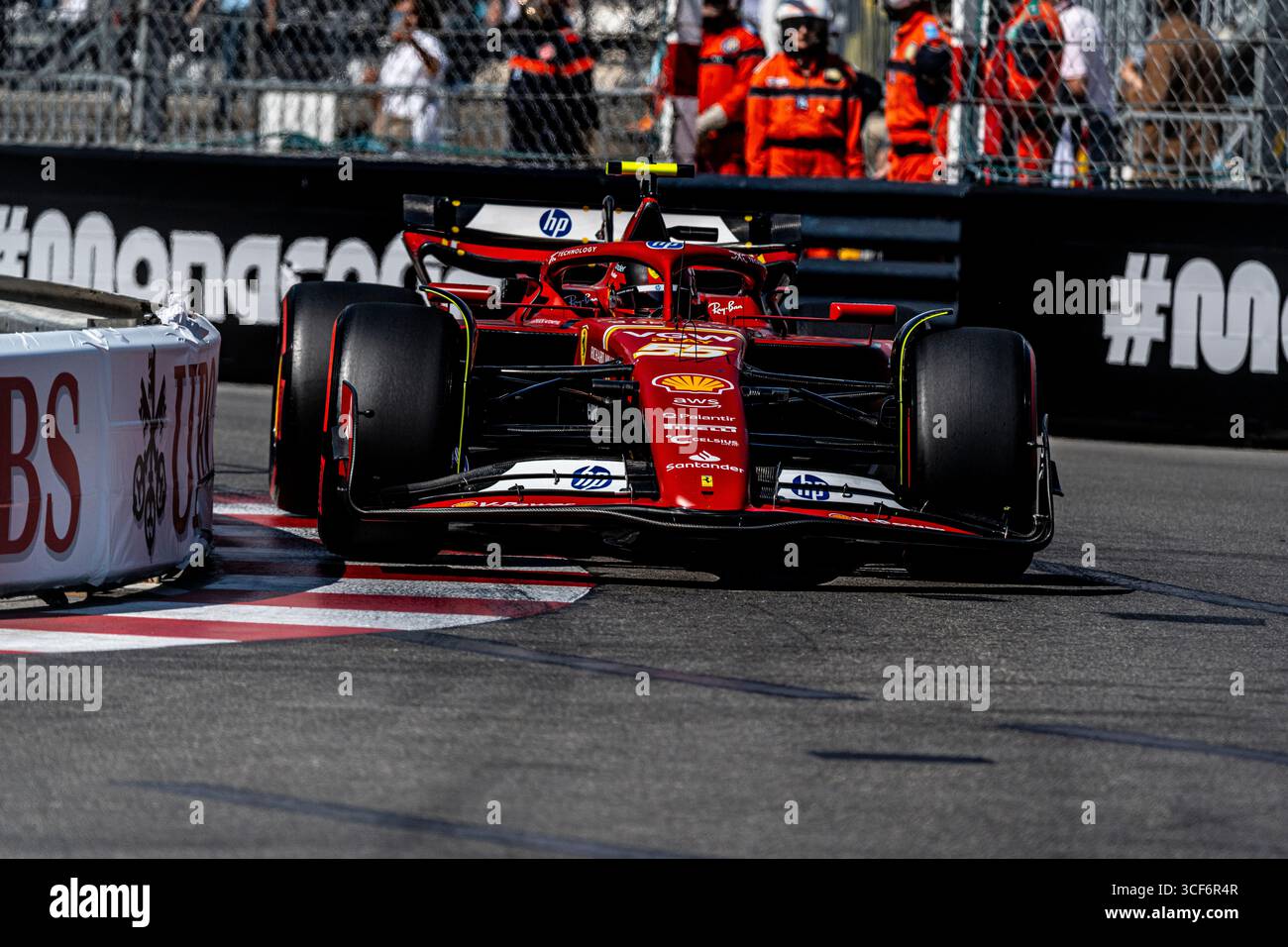 Scatti dal Gran Premio di Formula 1 2024 sul circuito di Montecarlo a Monaco Foto Stock