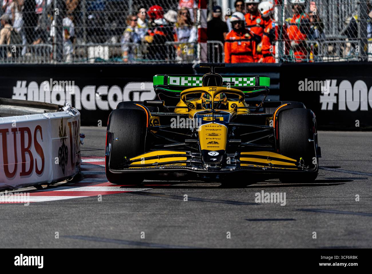 Scatti dal Gran Premio di Formula 1 2024 sul circuito di Montecarlo a Monaco Foto Stock