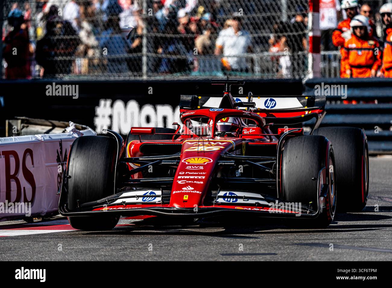 Scatti dal Gran Premio di Formula 1 2024 sul circuito di Montecarlo a Monaco Foto Stock