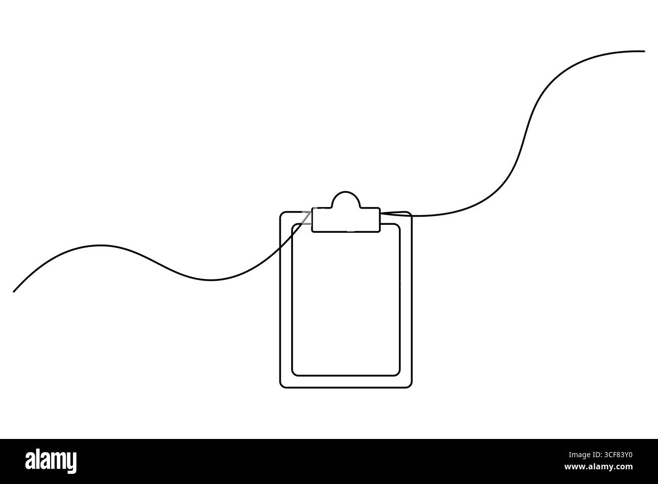 Appunti continui a una linea disegnando un'illustrazione vettoriale minimalista Illustrazione Vettoriale