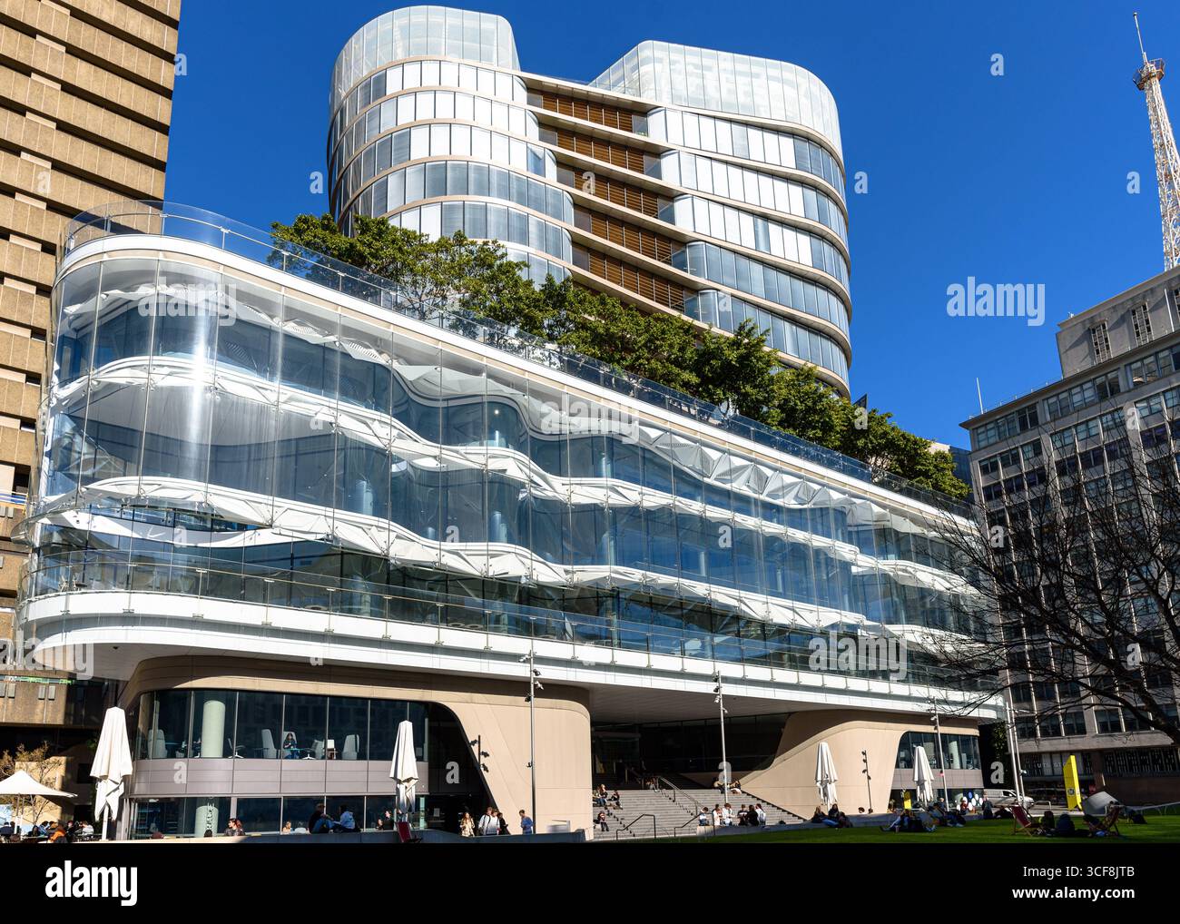 L'UTS Central Building presso il City Campus di Sydney Foto Stock