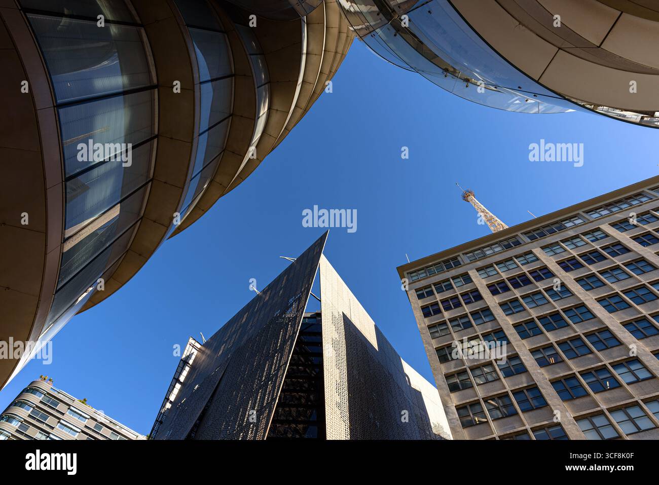 Edificio presso il campus della città della University of Technology di Sydney Foto Stock