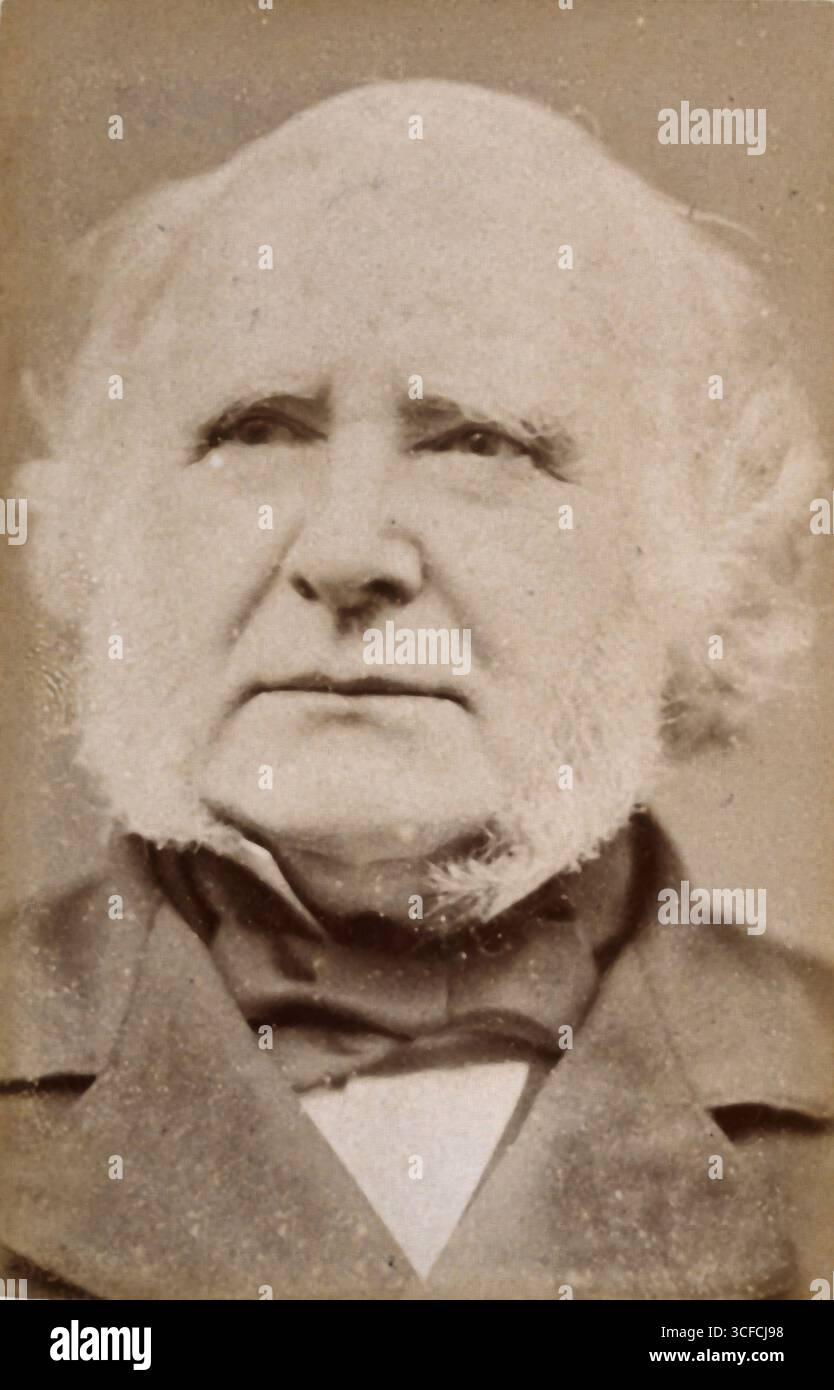 Sir William James Erasmus Wilson, 1870. Foto Stock