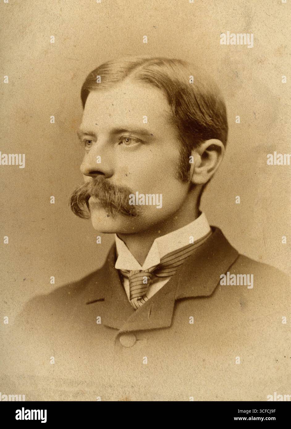 Herbert Somerton Foxwell, 1870 s. Foto Stock