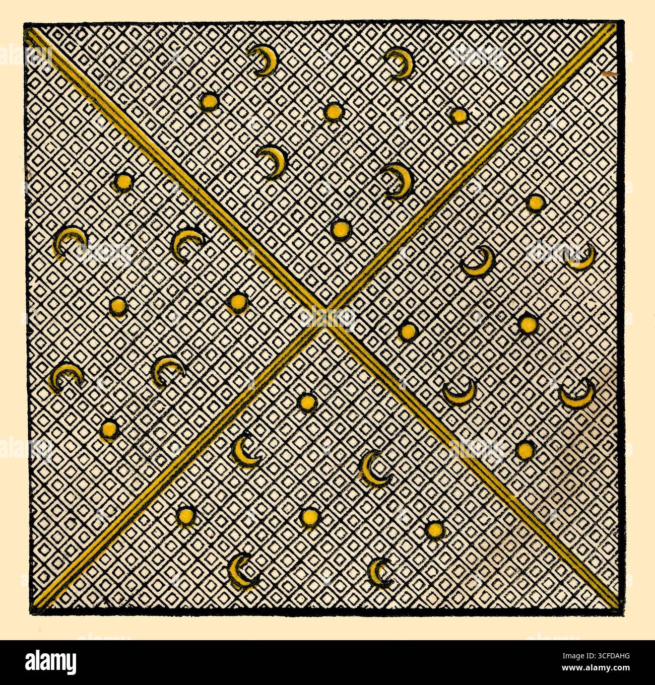 Paramenti di Thomas a Becket, arcivescovo di Canterbury - mentre era in Francia, Becket risiedeva prima a Sens, dove frequentò per un breve periodo il papa, e poi all'abbazia di Pontigny. È nell'ex luogo che sono conservati i paramenti cerimoniali di questo celebre martire. Foto Stock