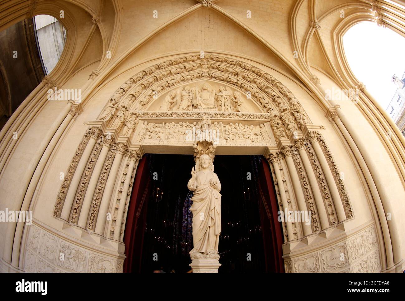 SAINTE CHAPELLE PARIS Foto Stock