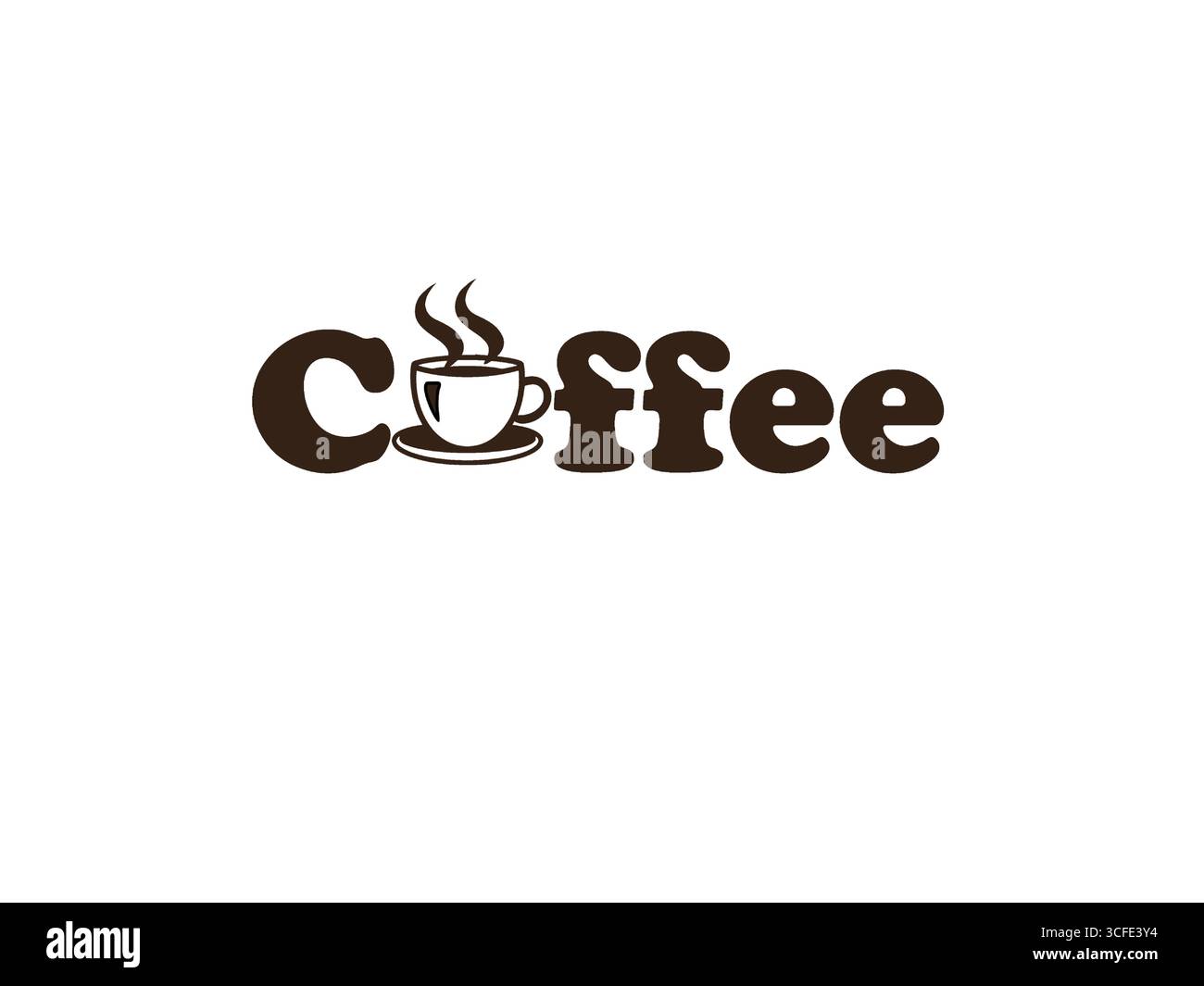 Logo del bar. Bar di qualità o simbolo del marchio di caffè Icon & Vector. Illustrazione Vettoriale