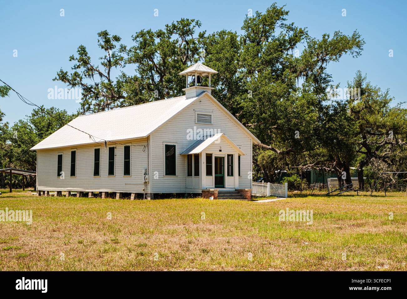 Old Miakka School House, Myakka Road, Sarasota, Florida Foto Stock