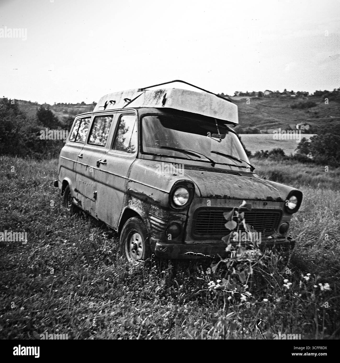 Vecchio Bus Foto Stock