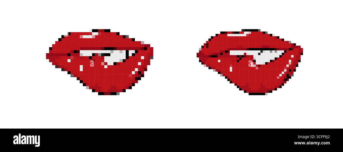 Design a castello di pixel rétro per giochi e progetti creativi Illustrazione Vettoriale