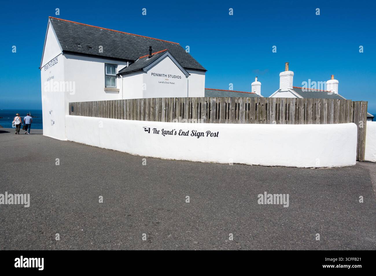 Direzione Land's End Foto Stock