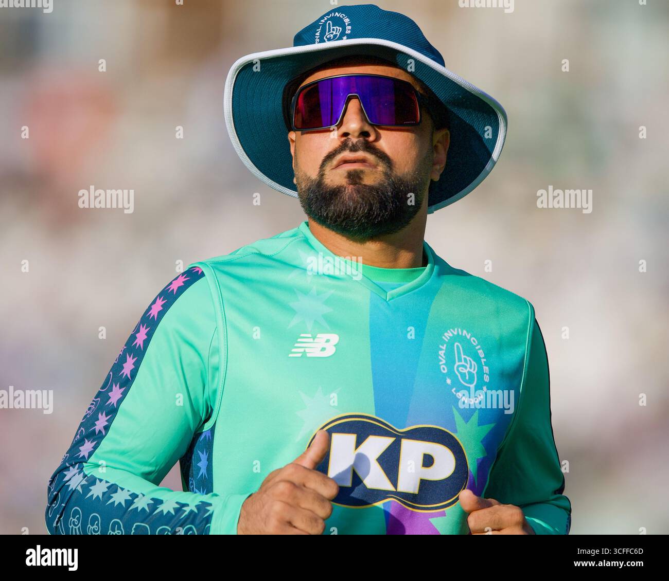 The Hundred Oval Invincibles vs Trent Rockets The KIA Oval 21/08/2025 Foto Stock