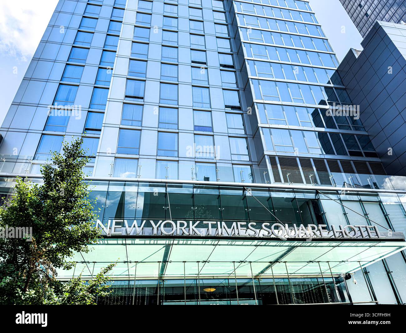Hotel RIU Plaza New York Times Square, esterno dell'edificio, Manhattan, New York City, New York, STATI UNITI Foto Stock