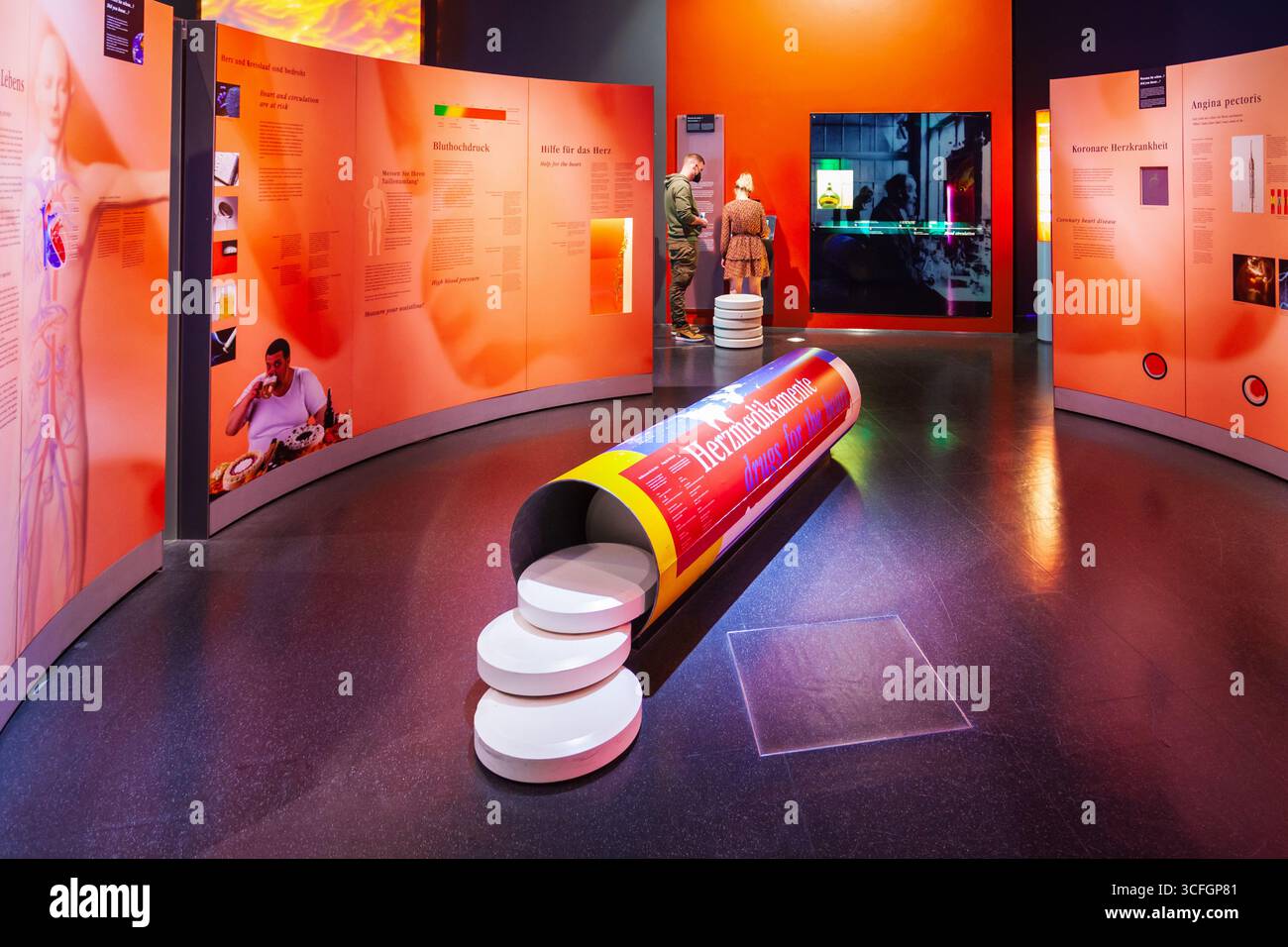 Monaco di Baviera, Germania - 07 luglio 2021: Deutsches Museum o German Museum of Masterpieces of Science and Technology a Monaco di Baviera, Germania Foto Stock