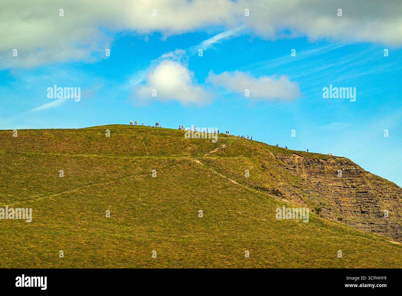 Estate nel Peak District National Park, Peaks, Derbyshire, Regno Unito Foto Stock