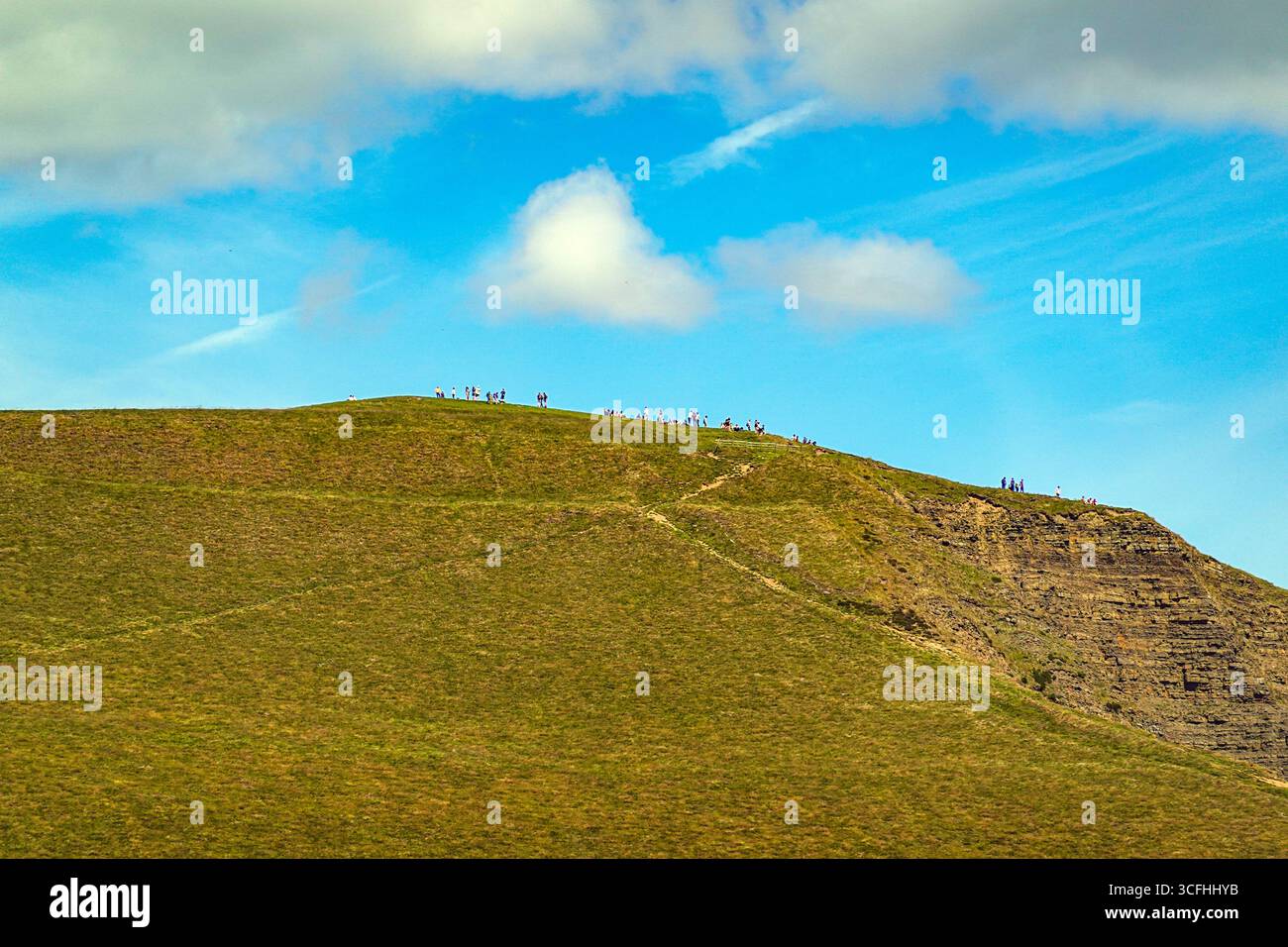 Estate nel Peak District National Park, Peaks, Derbyshire, Regno Unito Foto Stock