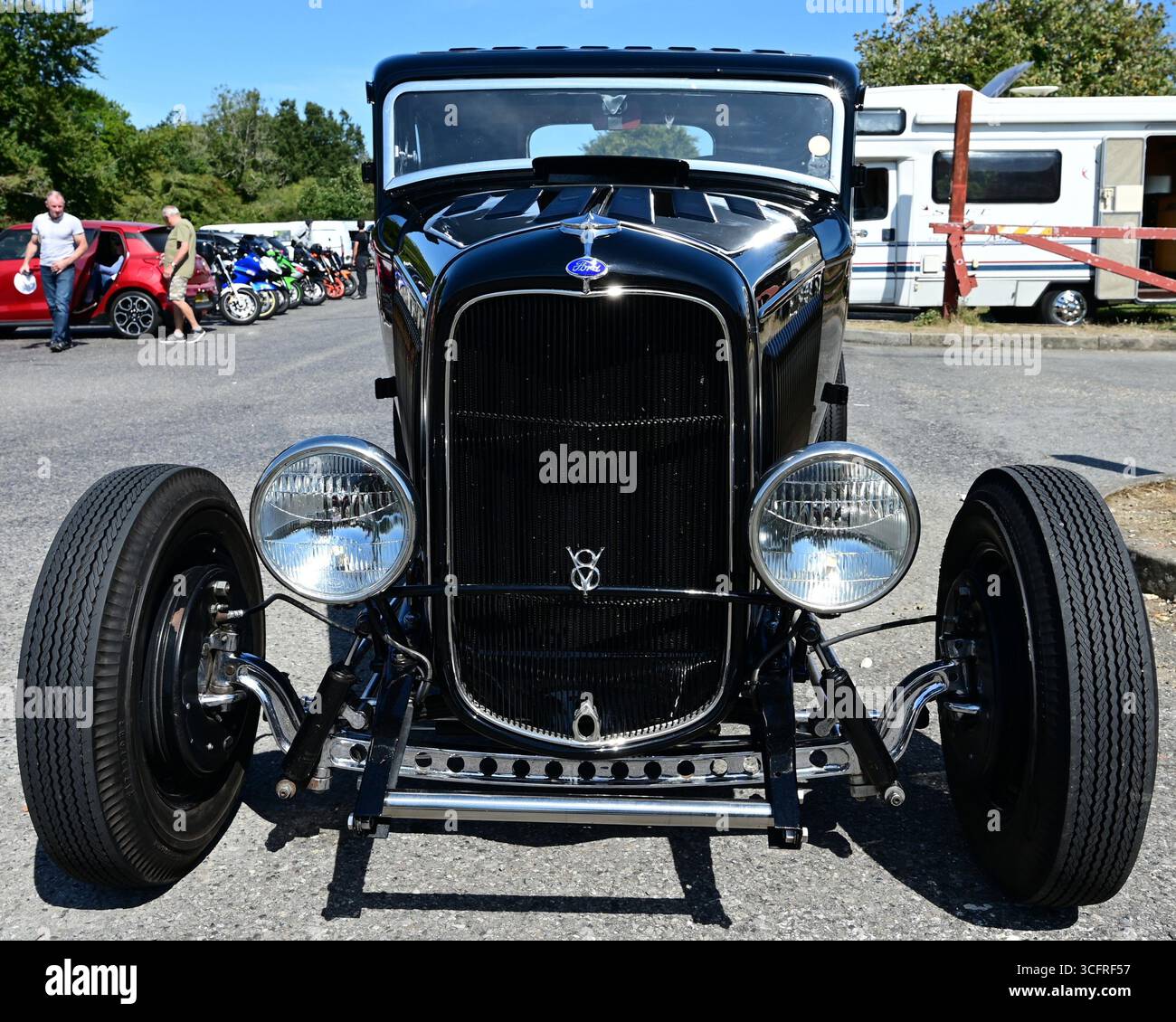 1932 Ford Deuce Coupé Custom car. Foto Stock