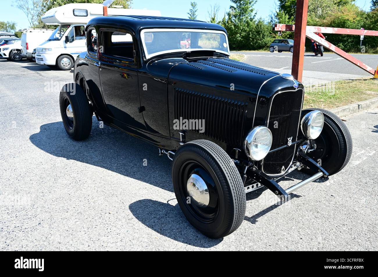 1932 Ford Deuce Coupé Custom car. Foto Stock