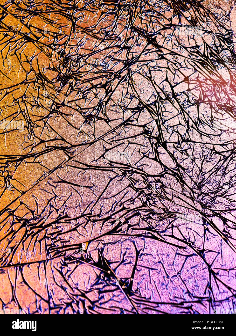 Sfondo astratto con superficie testurizzata: Sbalorditivo design sfumato per sfondi digitali, sfondo minimalista, arte moderna, Web Design, social media Foto Stock