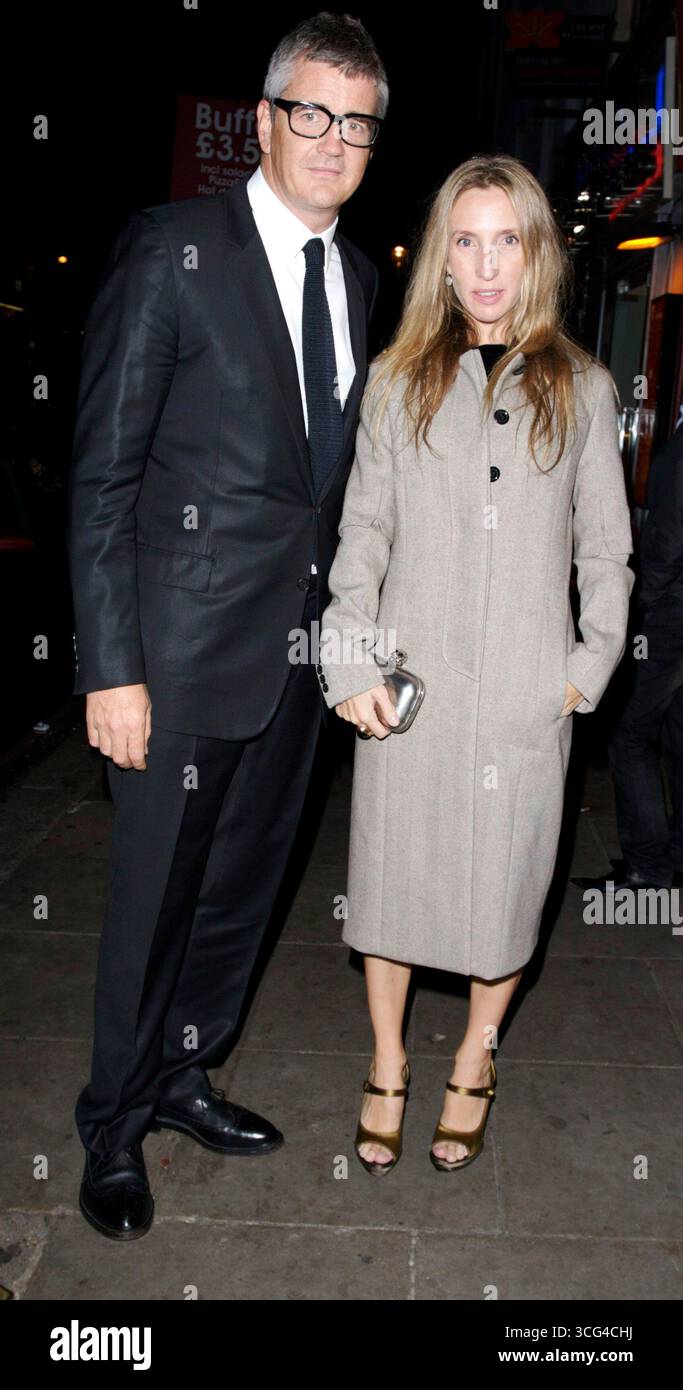 Sam Taylor Wood al Motorola Grand Classics: Don't Look Now proiezione all'Electric Cinema di Londra - 24 settembre 2007 Foto Stock