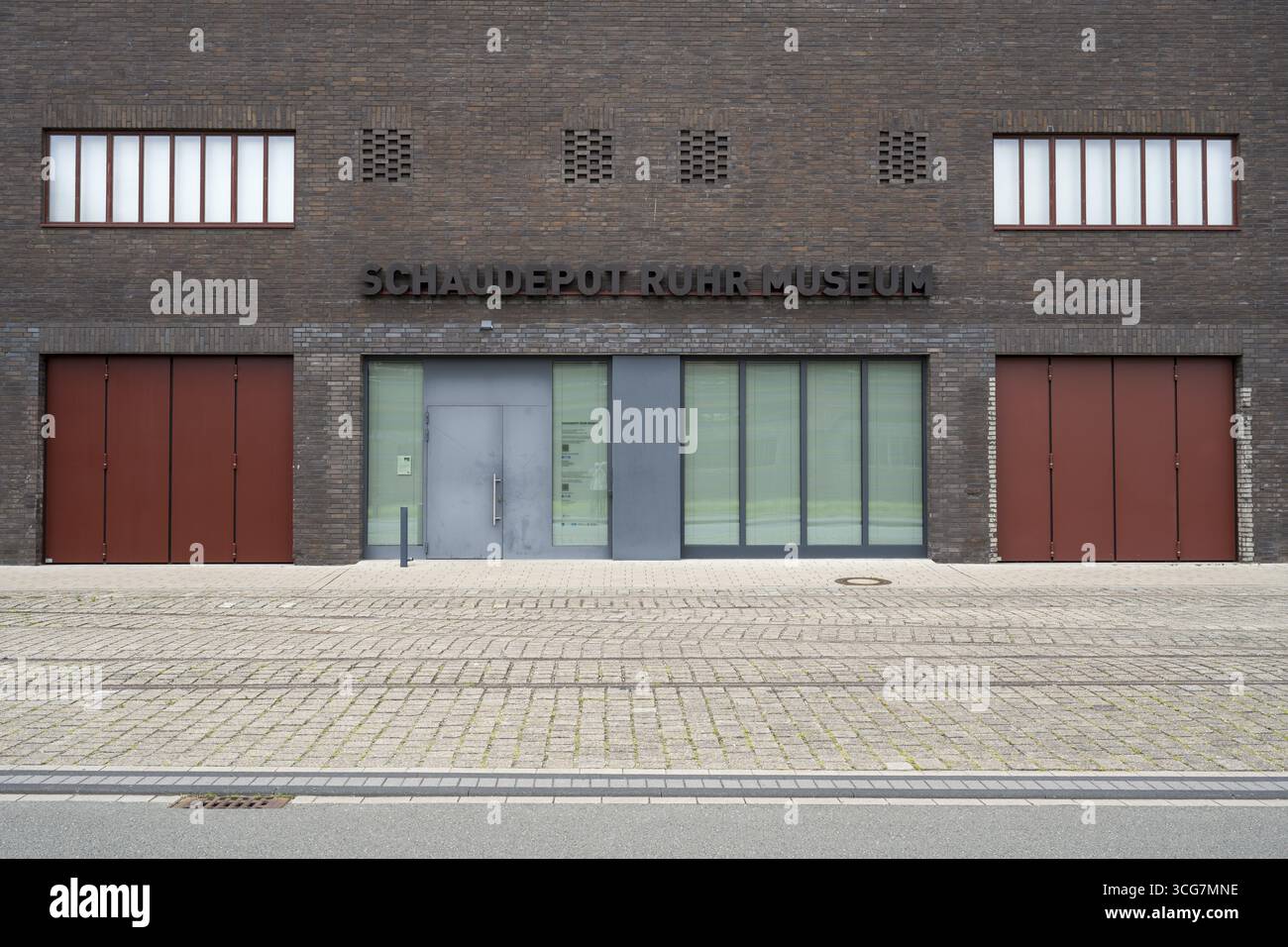 Schaudepot Ruhr Museum, cokeria, Zeche Zollverein, sito patrimonio dell'umanità dell'UNESCO, Route of Industrial Heritage, Essen, regione della Ruhr, Renania settentrionale-occidentale Foto Stock