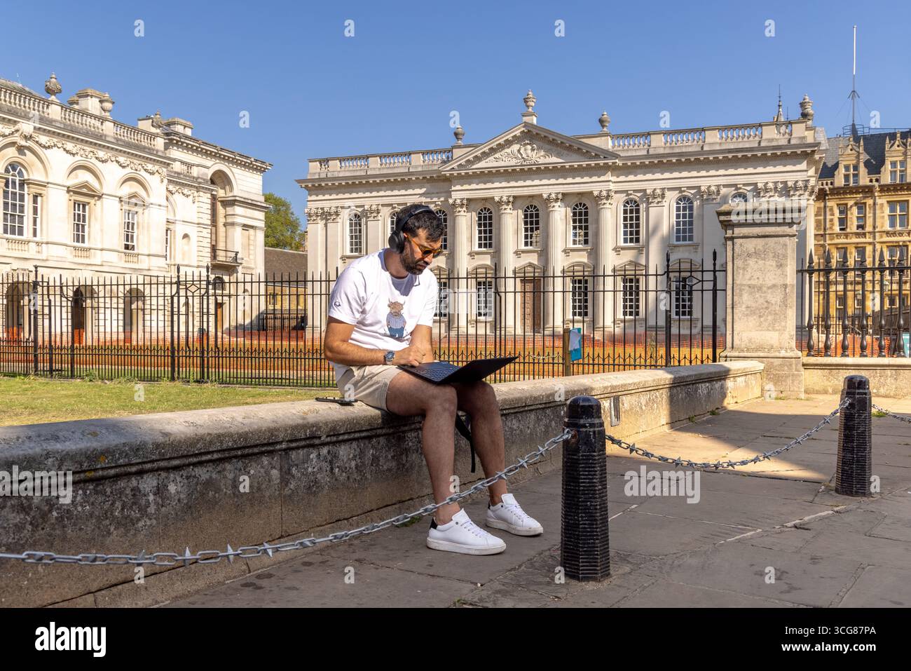 Senate House, Kings Parade, Cambridge City Centre, Inghilterra, Regno Unito Foto Stock