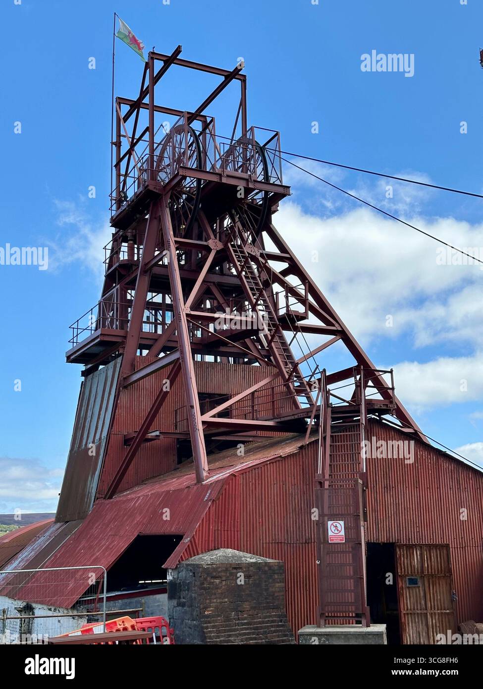 Big Pit National Coal Museum Foto Stock