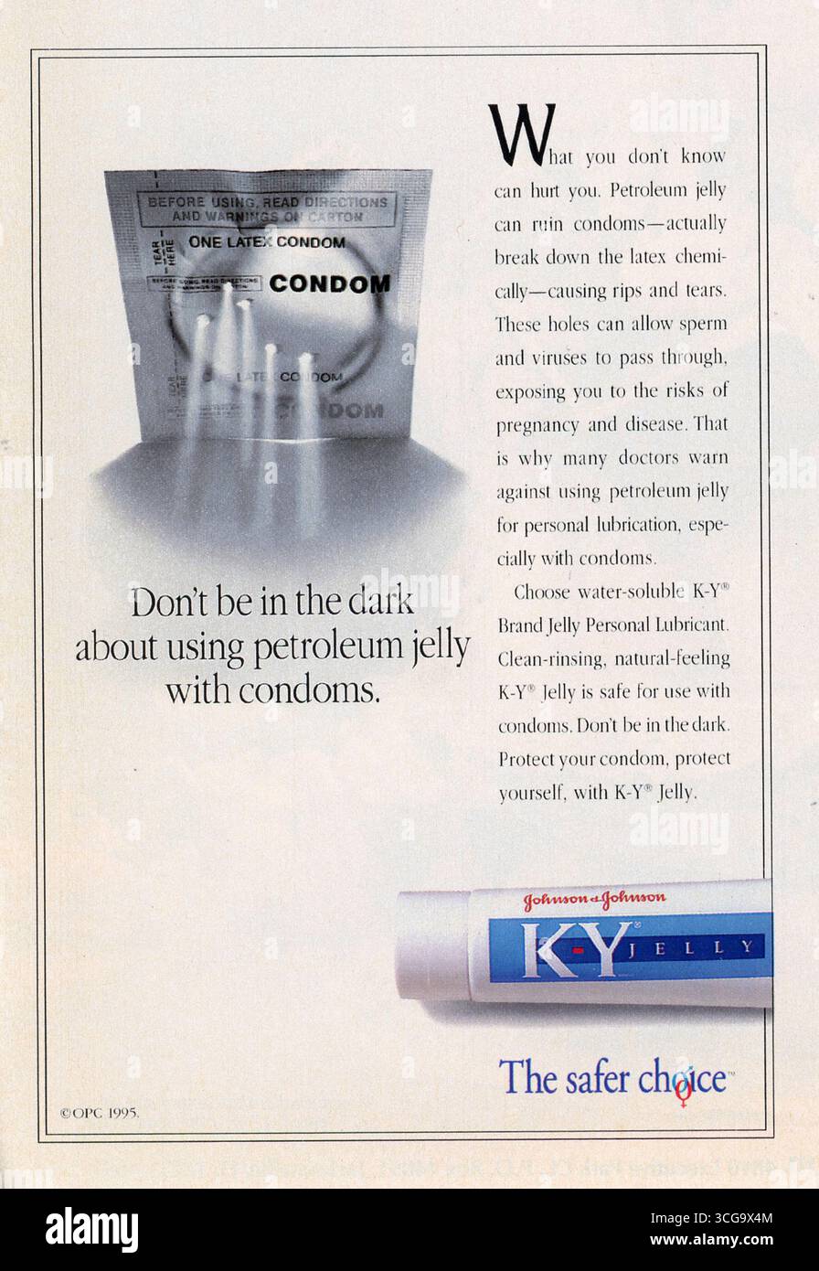 Pubblicità su rivista vintage "Family Circle" del 21 febbraio 1995, USA Foto Stock