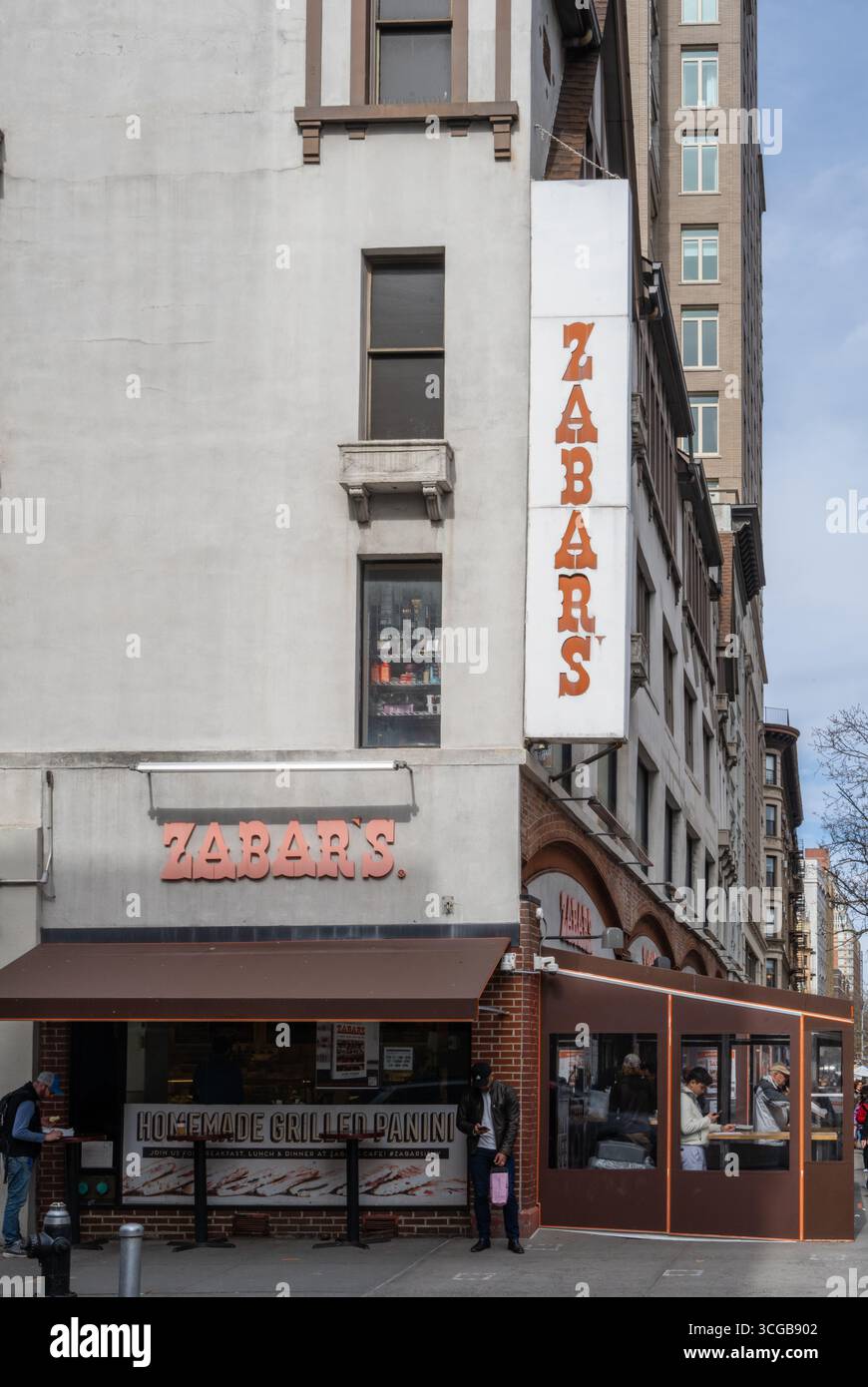 Zabar's Deli a Manhatten NYC Foto Stock