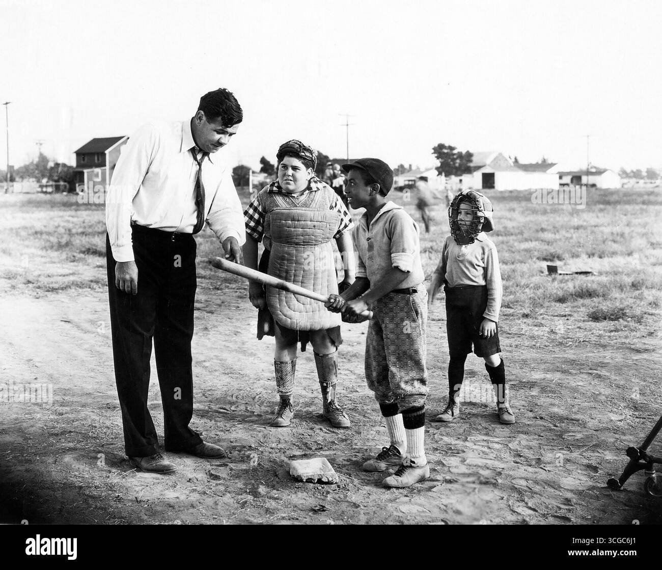 1932 Babe Ruth "Fancy Curves" foto promozionale Foto Stock
