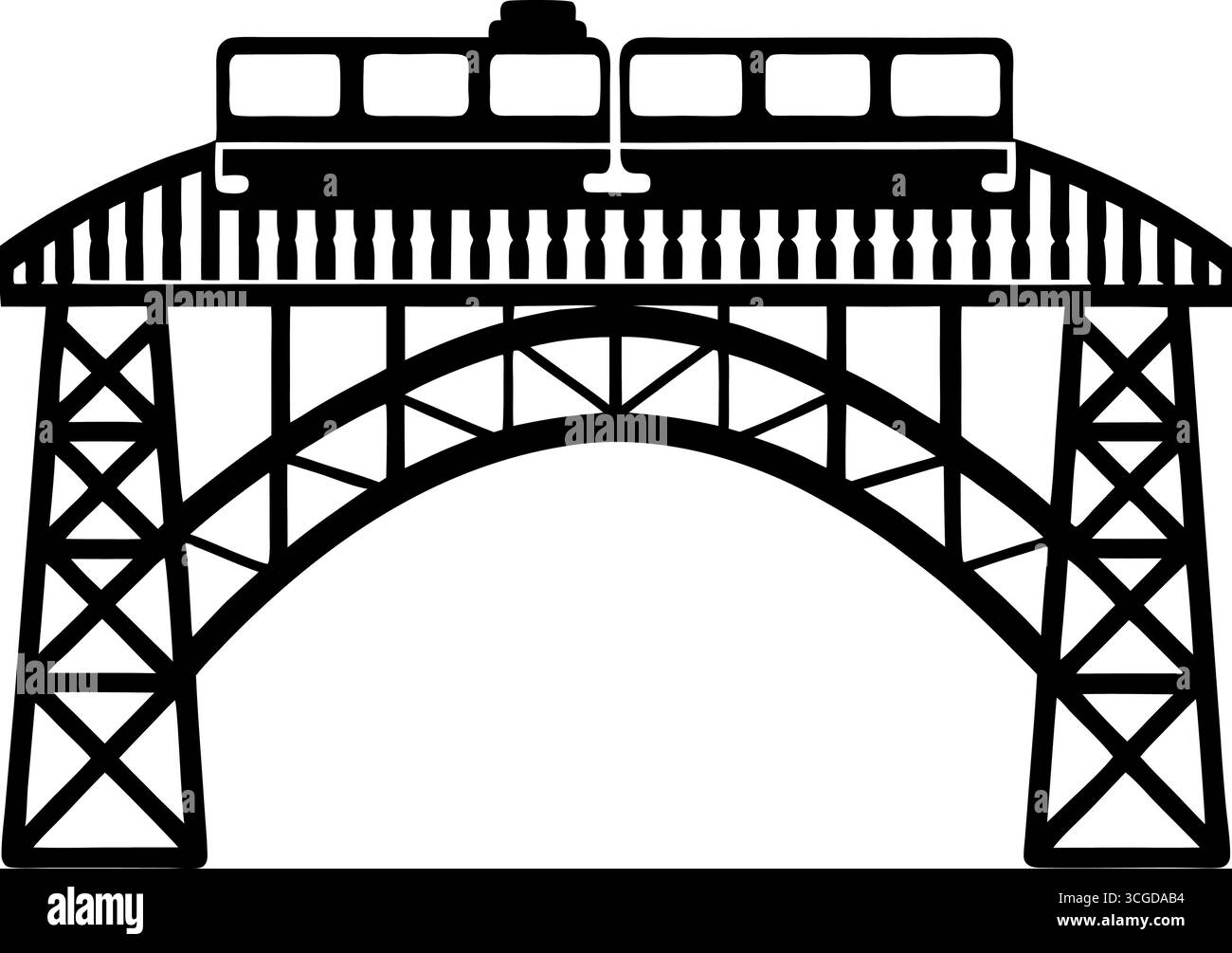 Collezione di veicoli da trasporto vintage e moderni, tra cui auto taxi, autonoleggi, furgoni, camion, treni aerei, navi e balze Illustrazione Vettoriale