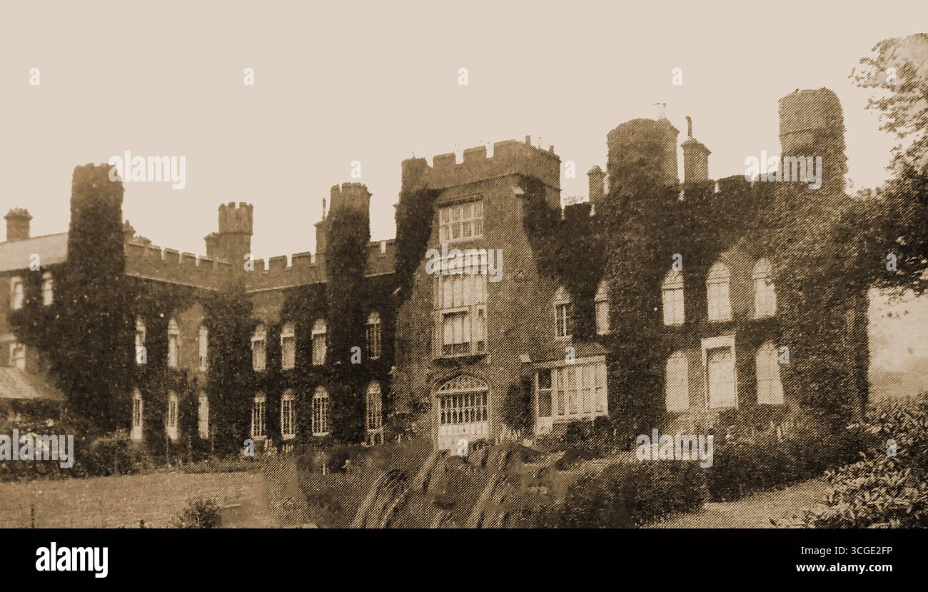 Cumberland Lodge, casa della principessa Cristiana 1908 quando non era residente a Buckingham Palace Foto Stock