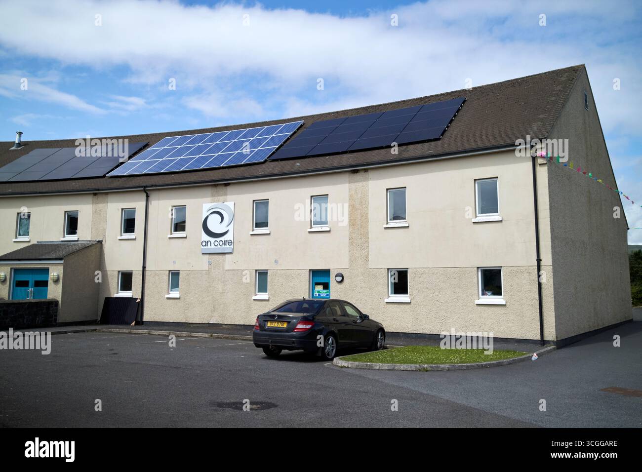 un centro artistico di coire parte di un'associazione della comunità carntogher carn che costruisce carntogher contea di maghera londonderry irlanda del nord regno unito Foto Stock