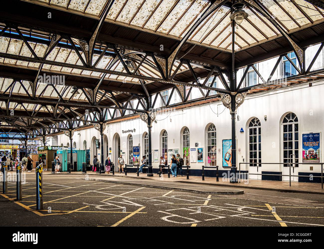 Brighton, London Road, stazione ferroviaria. Un edificio vittoriano che serve la costa meridionale e la London Victoria Line. Foto Stock