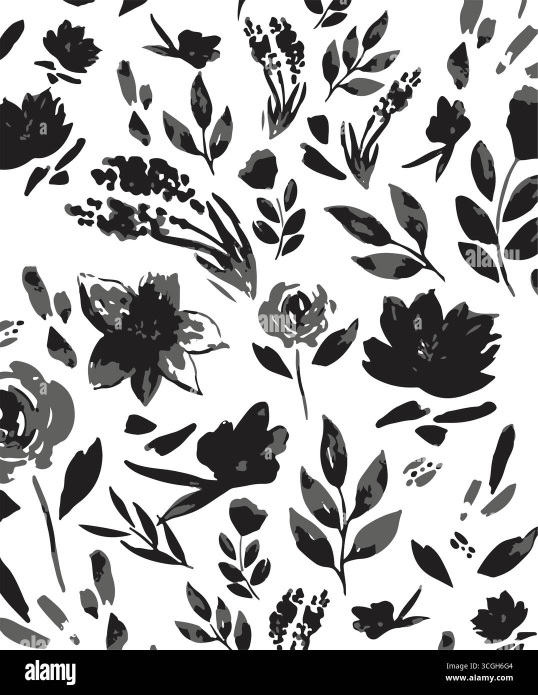 Sfondo floreale vintage. Motivo floreale con piccoli fiori blu su sfondo bianco avorio. Motivo senza cuciture per stampe di design e moda. Ditsy Illustrazione Vettoriale