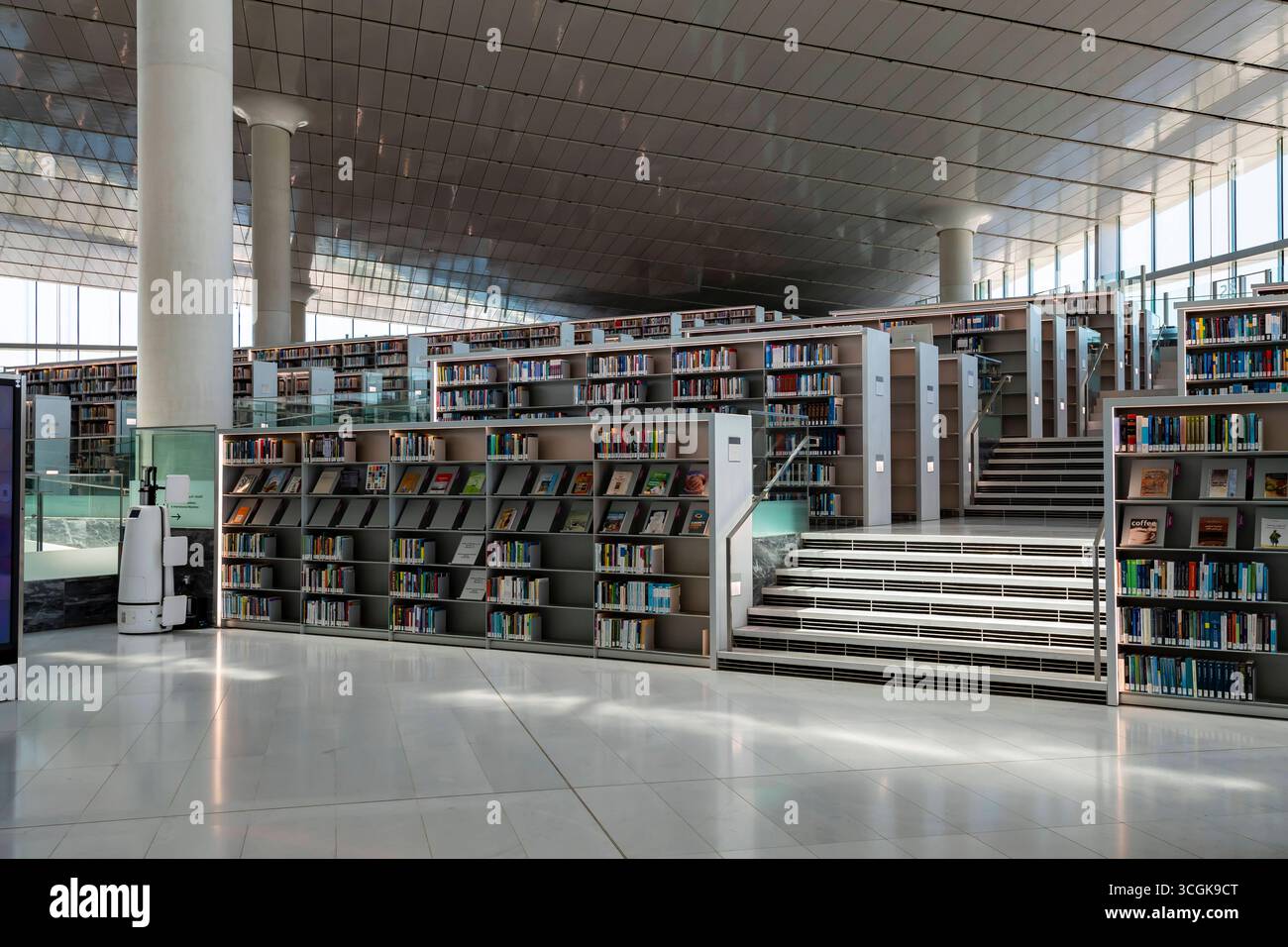 Nationalbibliothek, Doha Katar, Orient, Vorderasien mcpins *** Biblioteca Nazionale, Doha Qatar, Orient, Medio Oriente mcpins mcpins Foto Stock