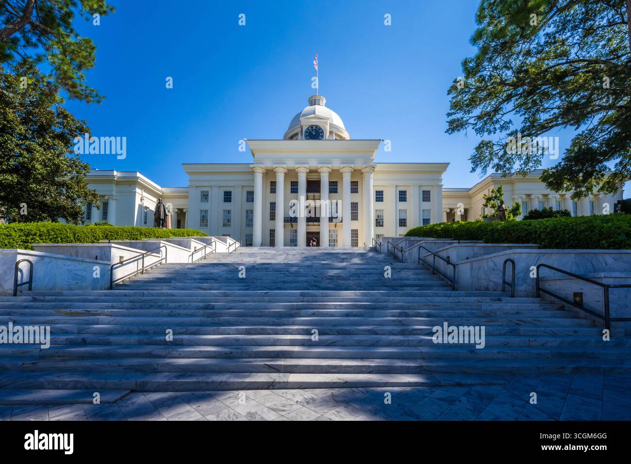 Il centro dell'amministrazione a Montgomery, Alabama Foto Stock