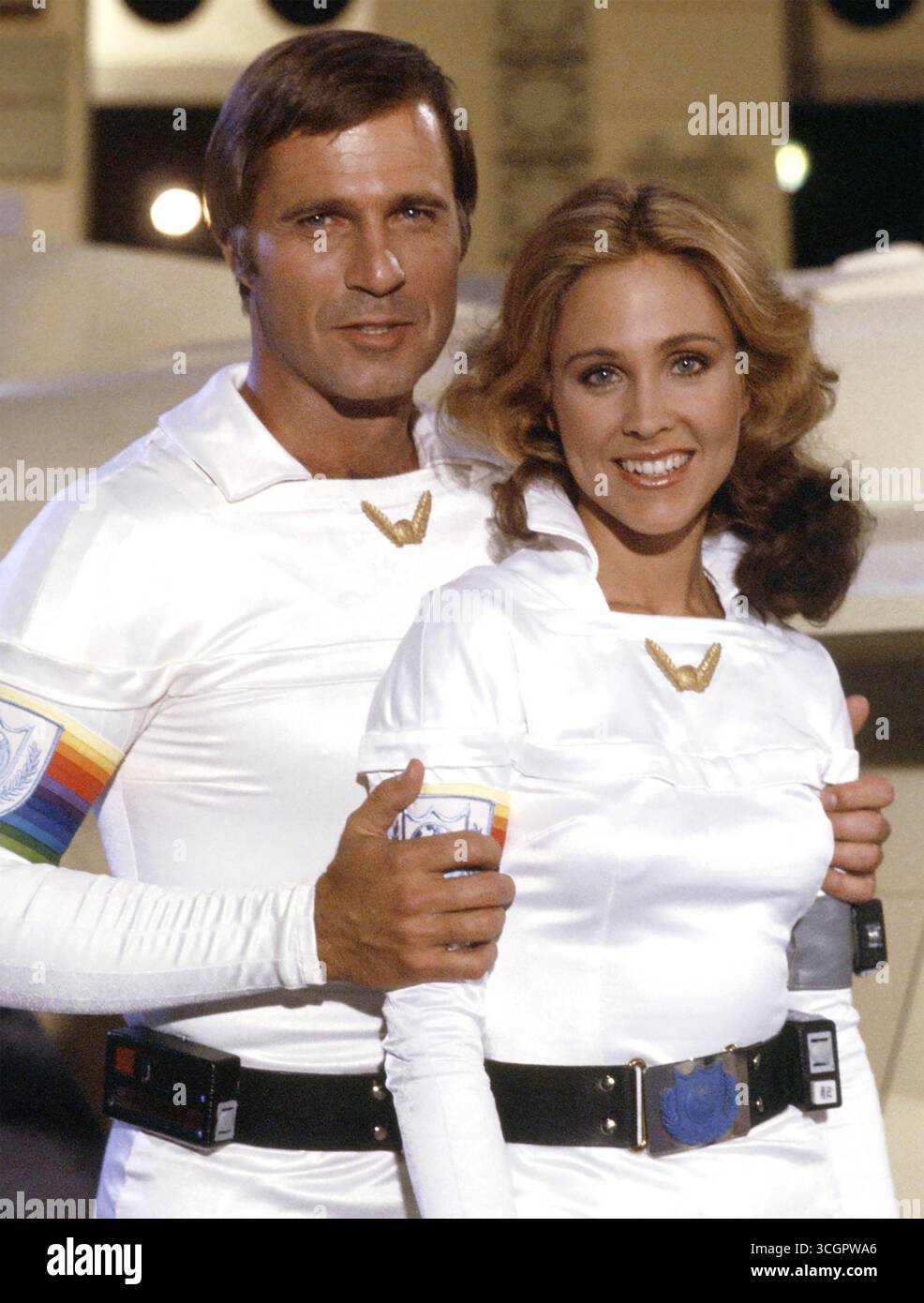 BUCK ROGERS NEL film del 25TH CENTURY 1969 con Erin Gray e Gil Gerard Foto Stock