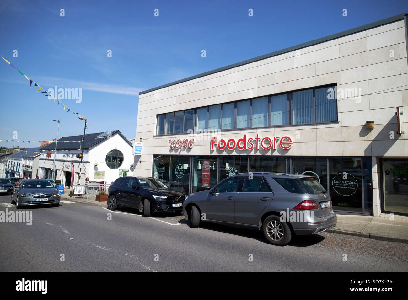 cope foodstore dungloe county donegal repubblica d'irlanda Foto Stock