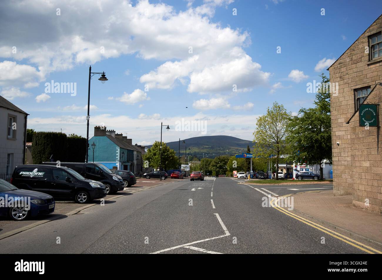 high street draperstown county londonderry irlanda del nord regno unito Foto Stock