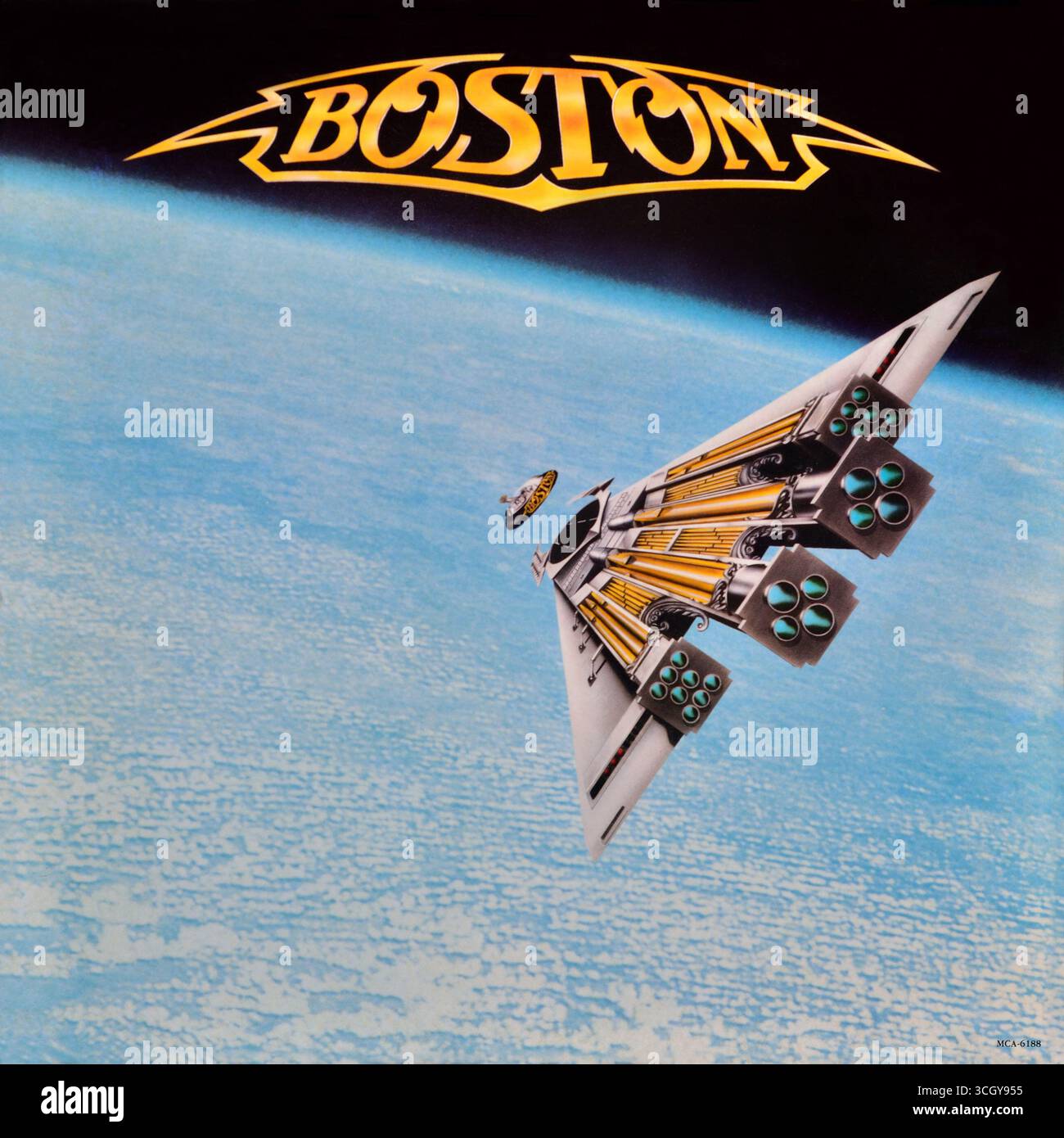 Boston - Third Stage - copertina dell'album in vinile -1986 Foto Stock