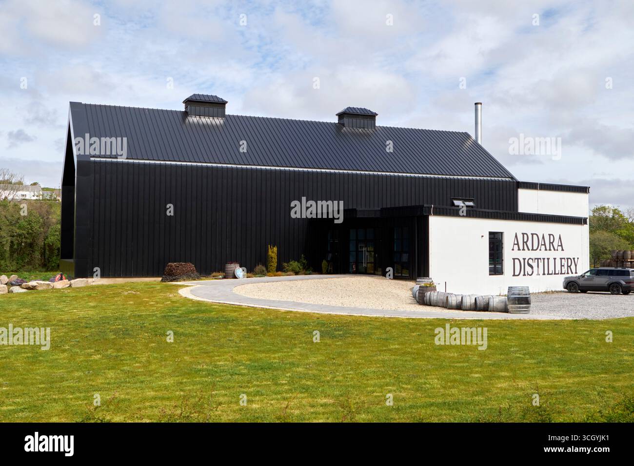 distilleria di ardara, sede di distillatori sliabh liag, contea di ardara, donegal, repubblica d'irlanda Foto Stock