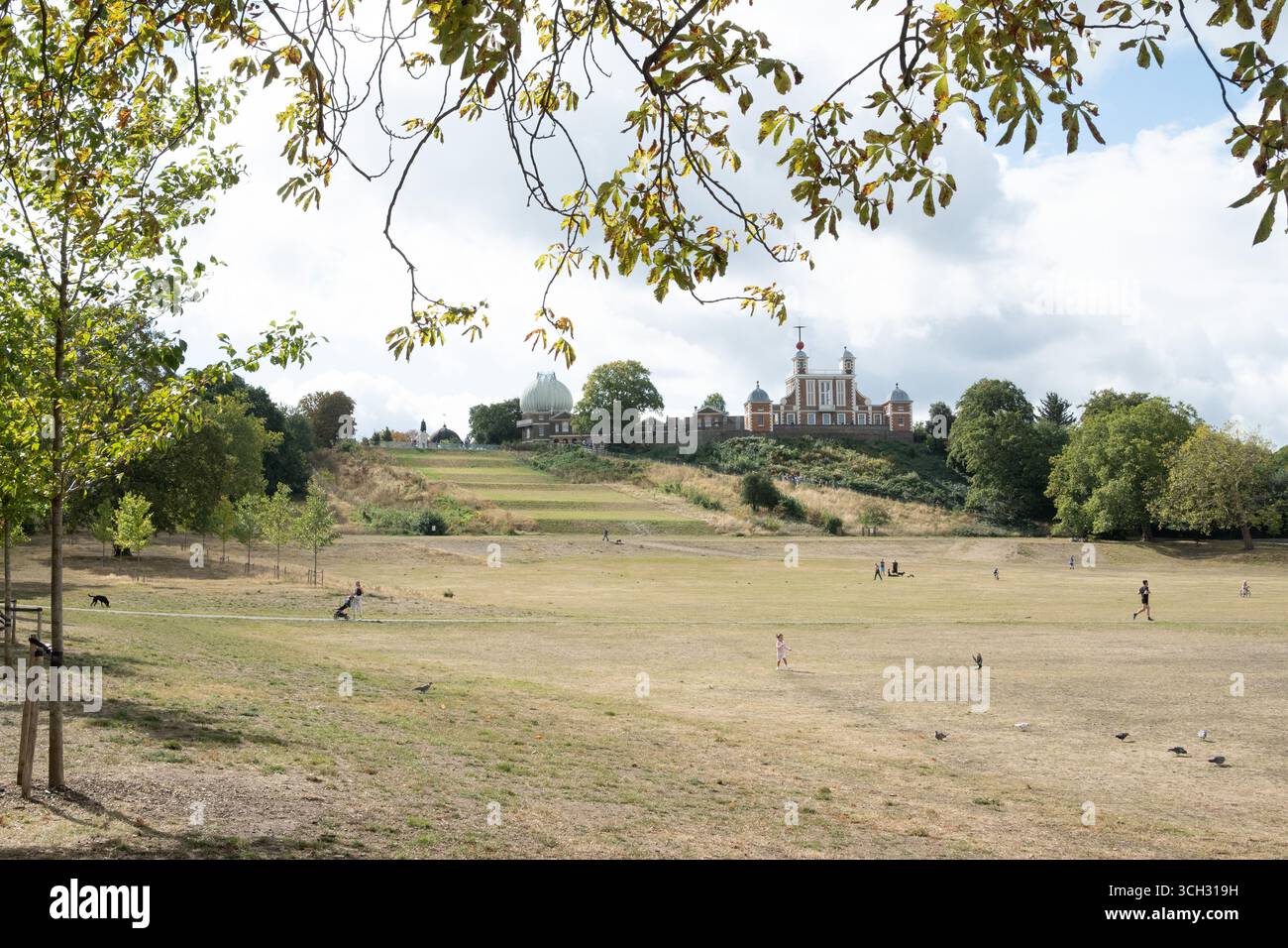 Nuovo look per Greenwich Park. Grand Ascent restaurato. Londra Regno Unito Foto Stock