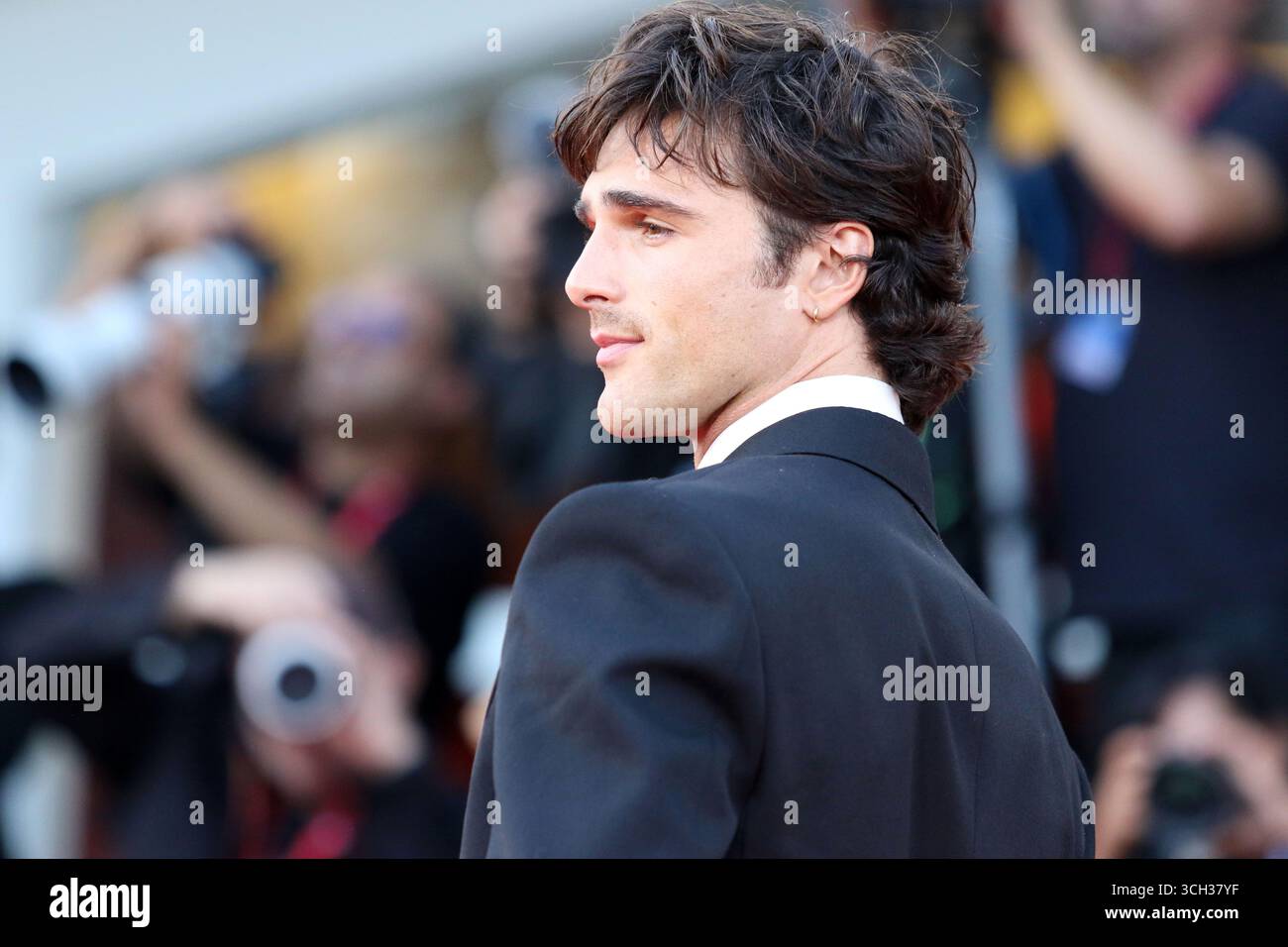 Europa, Italia, Lido di Venezia, 30 agosto 2025: Jacob Elordi frequenta un Red carpet per il film "Frankenstein" durante la 82a Mostra Internazionale d'Arte cinematografica di Venezia il 30 agosto 2025 a Venezia. Foto Ottavia da Re/sintesi/Alamy Live News Foto Stock