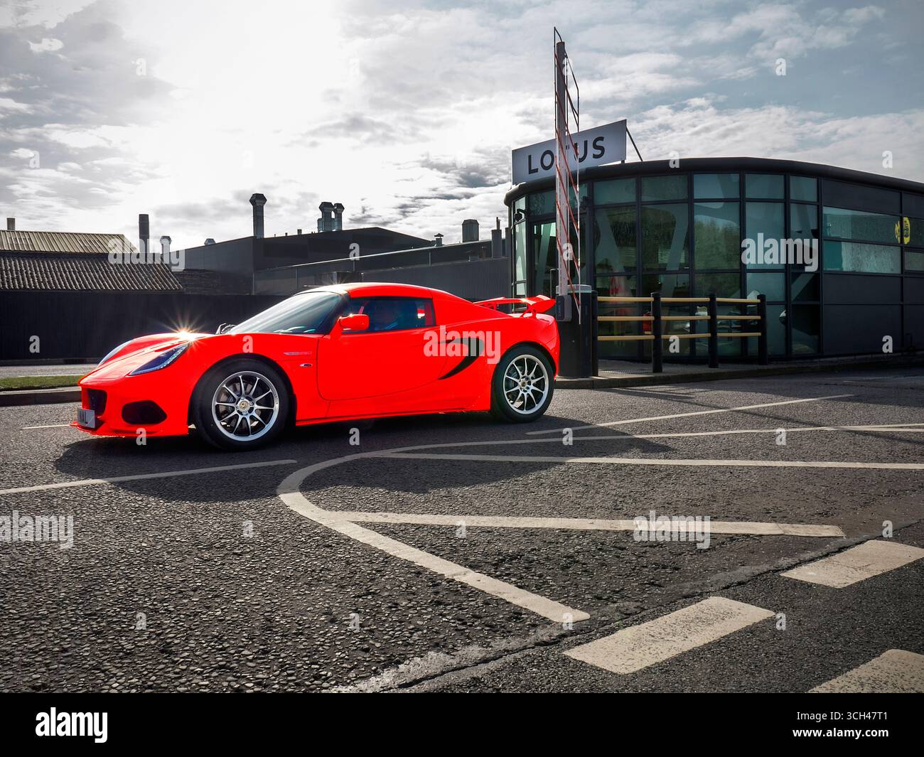 Stabilimento Lotus a Hethel Norfolk Regno Unito Foto Stock