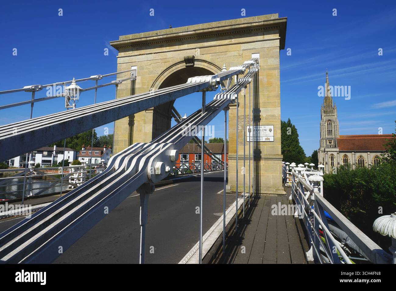 Marlow Bridge Foto Stock