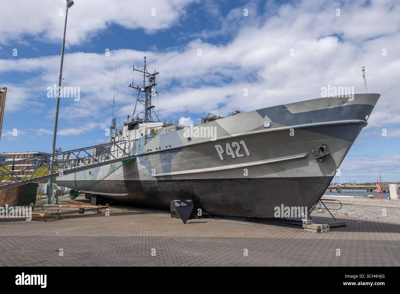 Pattuglia EML P 421 Suurop del Museo marittimo estone di Tallinn, Estonia. Foto Stock