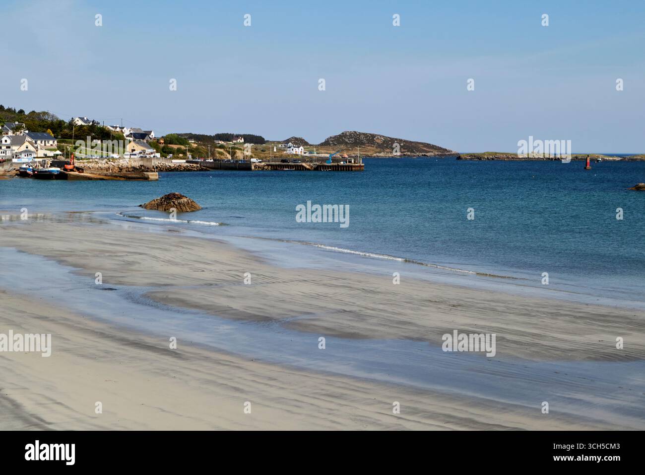 leabgarrow beach arranmore island county donegal repubblica d'irlanda Foto Stock