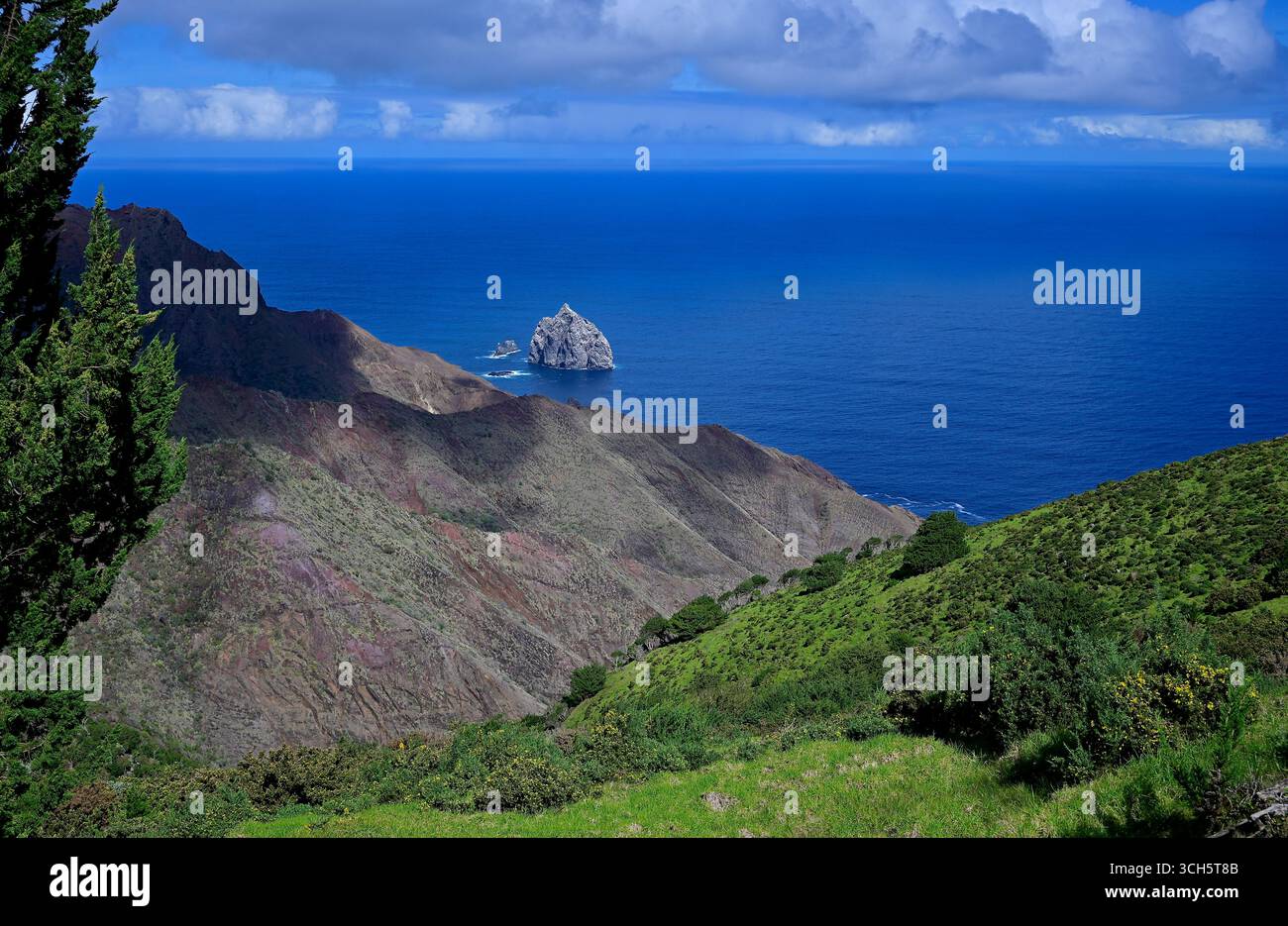 Isola di Sant'Elena, oceano Atlantico meridionale. Foto Stock